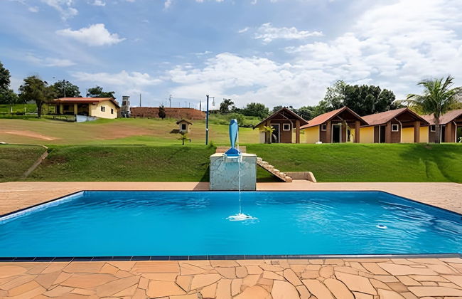 Chácara com 4 Chalés grande piscina - Foto 43