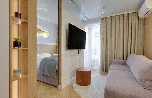 Blue Mandarin Portovo - Apartments near Marina & Amber Sky - Foto 32