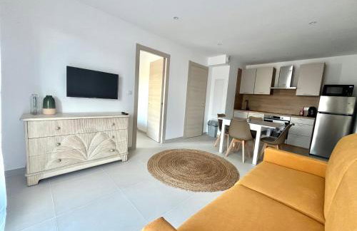 T2 SUN 3 étoiles- Plage & Commerces à 200m- Terrasse avec Barbecue- Résidence neuve avec Parking & Wifi - Foto 8