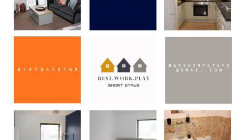 RestWorkPlayShortStays apartment, free parking and wifi, perfect for contractors, near to i54 park and city centre - Foto 1