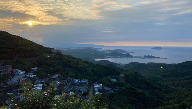 Excursion à Jiufen - Photo 3, Coucher de soleil à Jiufen