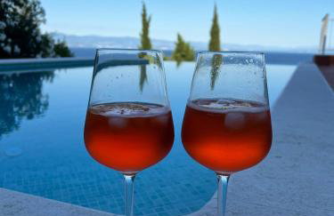 VILLA LOVRAN - 150 m to the beach - infinity pool - incredible sea view - fitness gym - Foto 76