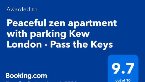 Peaceful zen apartment with parking Kew London - Pass the Keys - Foto 5
