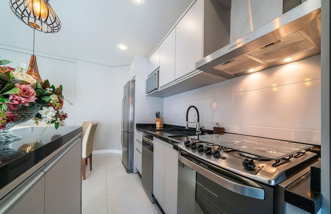 814 - Aluguel Apto 2 suítes Bombinhas SC - Foto 7