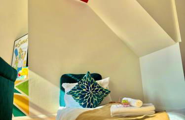 Cosy 1 BED w LOFT Sleeps 6 Close To Stations - Foto 43