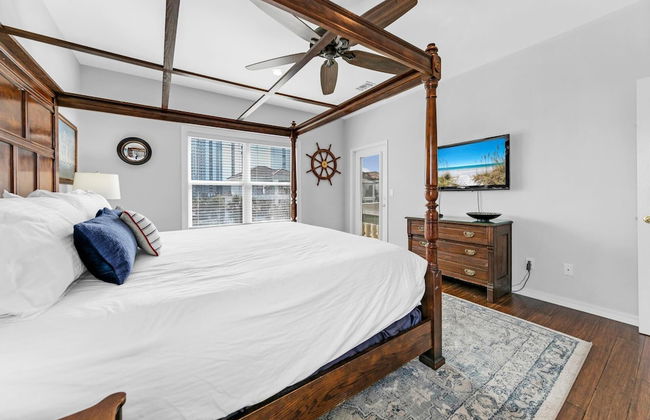 The Spyglass a 5 bed 3 bath house that sleeps 14 and just 67 steps from the beach - Foto 21