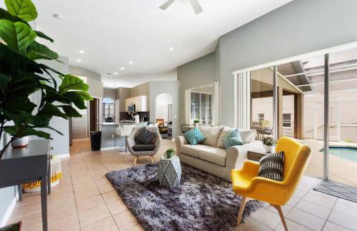 Spacious Disney Themed 5Bed Villa! Private Heated Enclosed Pool/Spa/BBQ! - Photo 46