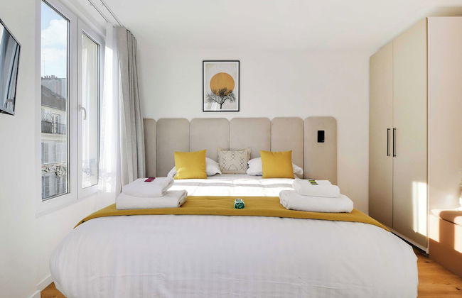 Chic Apartment - 1br/4p - Sacre-coeur - Foto 6