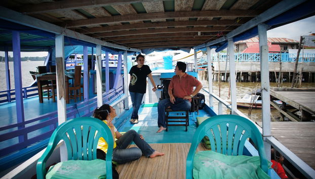 Zona de estar del vestíbulo