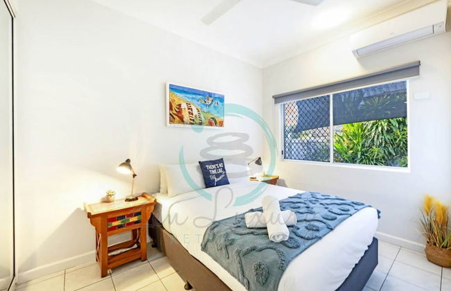 Zen Hideaway Cozy 2BR Haven Office Dual Patio - Foto 14