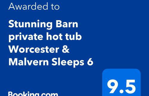 Stunning Barn private hot tub Malvern & Worcester Sleeps 6 - Foto 21