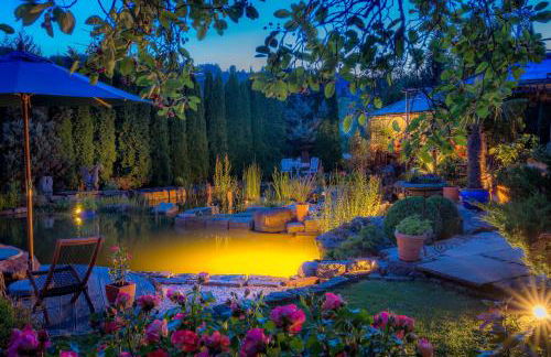 Glückliche Kuh-Villa - Achtsamer Rückzugsort mit Traumgarten, Schwimmteich & Raum zum Sein bis 18 Personen - Allgäu - Foto 22