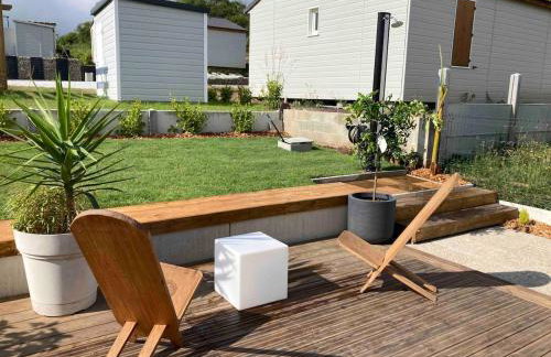 Mobil Home piscine chauffée Pont l 'Abbe - Foto 10