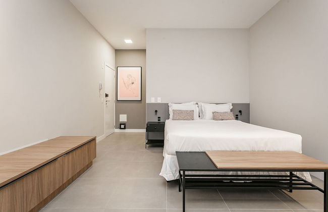 Studios Tower by Viva - Prédio com piscina e estacionamento no centro de Floripa - Foto 28