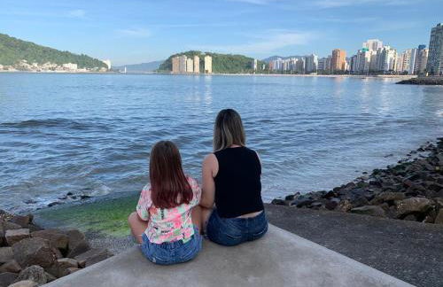 Apto frente praia Gonzaguinha - Foto 39