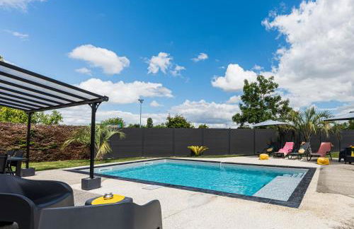 Villa des palmiers - Magnifique villa avec piscine chauffée et terrain de pétanque - Foto 40