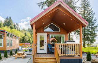 Rainforest Tiny Home Retreat Nordic - Foto 11