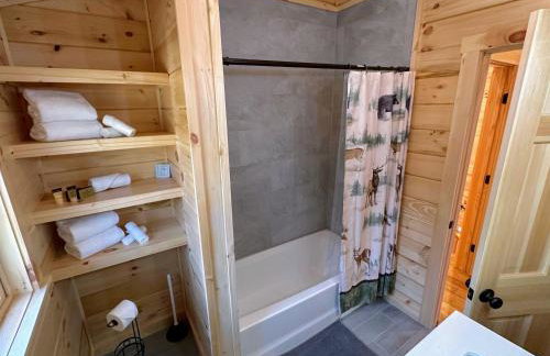 18HA Log home close to CannonFranconia Notch - Foto 44