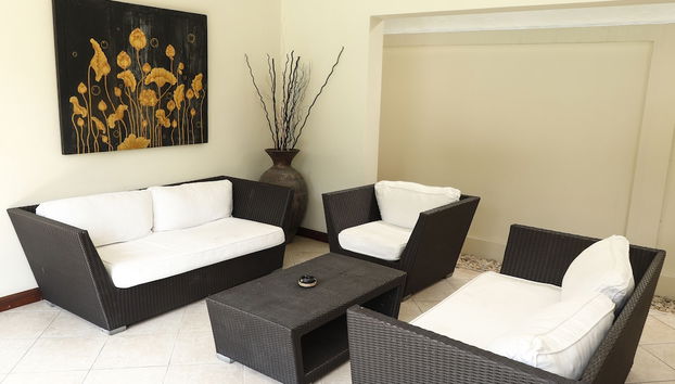 Zona de estar del vestíbulo