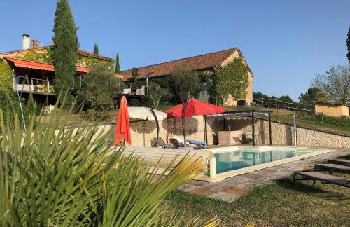 Chambres à la Ferme de Pouzatel proche Bonaguil - Foto 14