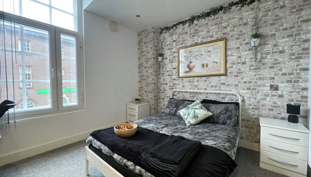 Stylish City Center 2 BR Retreat - Foto 4, Habitación