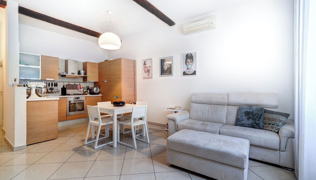 Appartamento comodo dell'Archiginnasio - Foto 5, Zona de estar