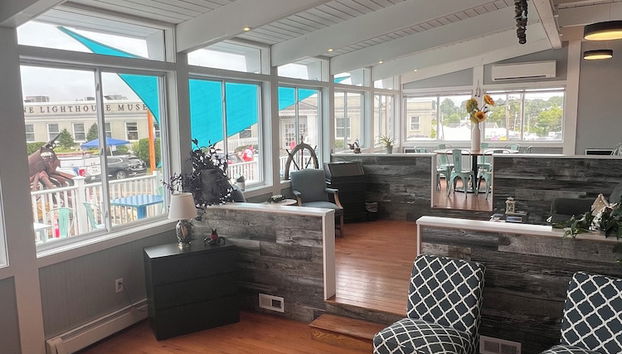 Zona de estar del vestíbulo