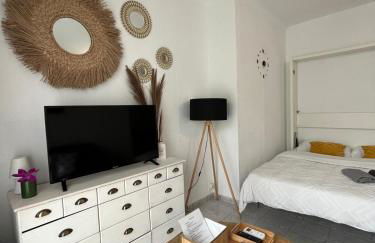 Appartement 20 mts plage, pl Méditerranée, vue mer parking - Foto 14