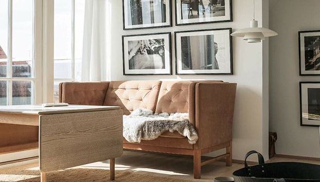 6 Person Holiday Home in Lokken - Photo 3, Living area