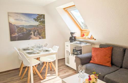 B6 - Urlaubsmagie - Inmitten der Sächsischen Schweiz mit Balkon mit Ausblick auf die Sandsteine - Foto 3