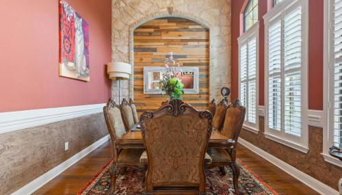 Noble Prairie Lux Estate Pool Spa Garden Venue Fireplace Themed Rooms - Foto 3