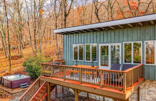 Stone Cabin on Valley View - Firepit & Hot Tub - Foto 45