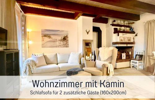 Reetdachhaus in Seenähe, Ruhige Lage, Kamin & Terrasse - Foto 6
