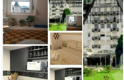 Apartamento Temporada Palácio Quitandinha em Petrópolis RJ - Foto 61