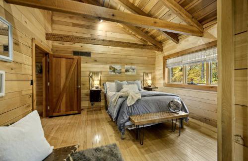 Impressive Log Cabin with Fireplace, Fire Pit and Hot-tub in Unionville, Indiana - Foto 24