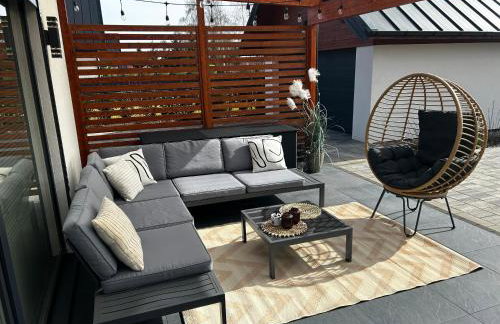 Lake HouseLubniewice domek całoroczny z jacuzzi blisko jeziora - Foto 12