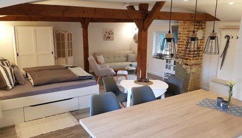 Stilvolle, voll ausgestattete Einraum-FeWo auf dem Kastanienhof Oetzen - Foto 3