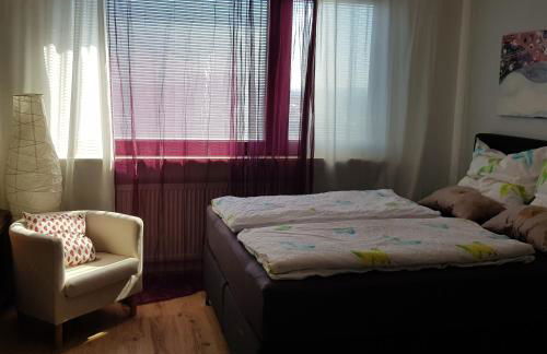 Blick über Karlsruhe - Ferienwohnung Panorama - Foto 10