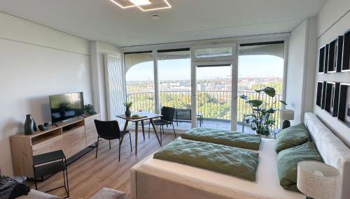 Helles Apartment mit tollem Blick über Augsburg - Foto 4