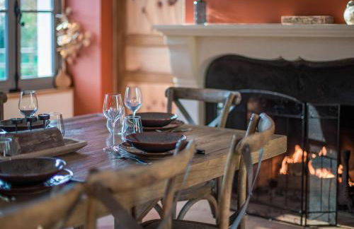 Luxe et tranquillité au vert: maison 6 chambres, piscine, proche du Mans, idéale familles et groupes - FR-1-410-361 - Foto 10