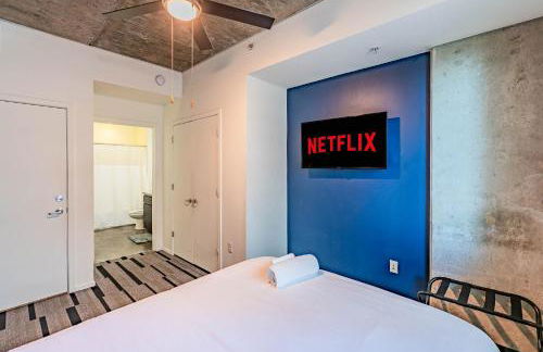 Relaxing 2BD - Central Downtown - Gym, Pool, Parking - Foto 48