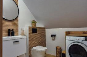 Leśne Zacisze - dom na wsi z grotą solną, sauną oraz balią ogrodową - Foto 9