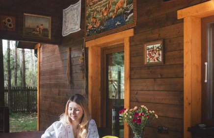 Jarzębinowa - artystyczny dom na Podlasiu - Foto 36