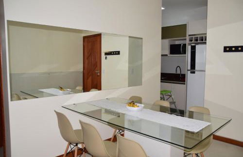 Apartamento a beira mar completo com churrasqueira - Foto 8