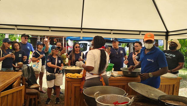 Siguiendo todos los pasos de la chef