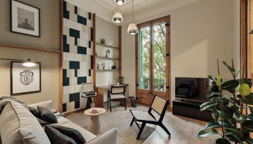 Ada - 2 bedrooms and balcony in Eixample Dreta - Foto 2