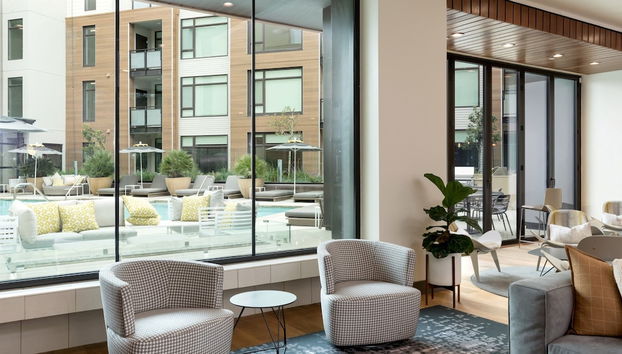 Zona de estar del vestíbulo