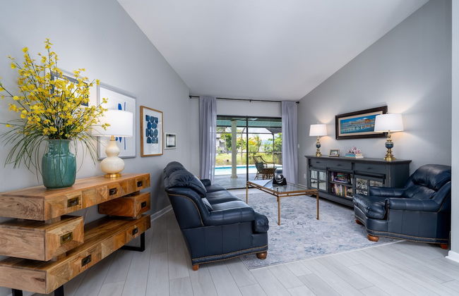 Beautiful Private Pool Home In-between Fort Myers Beach And Sanibel Island 3 Bedroom Home by RedAwning - Foto 12