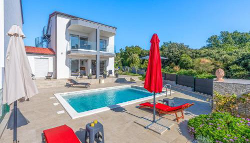 Villa Rozeta - Foto 2, Garden, sunbed, Garden view