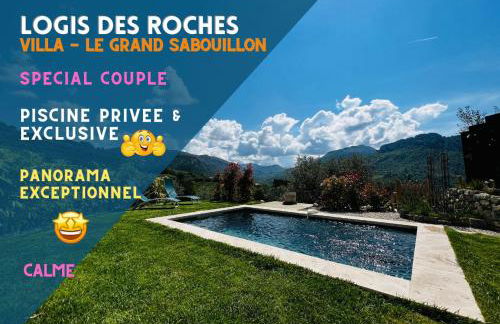 LOGIS DES ROCHES - 2 VILLAS VUE EXCEPTIONNELLE - Le Petit Chevalet, Le Grand Sabouillon - Foto 33